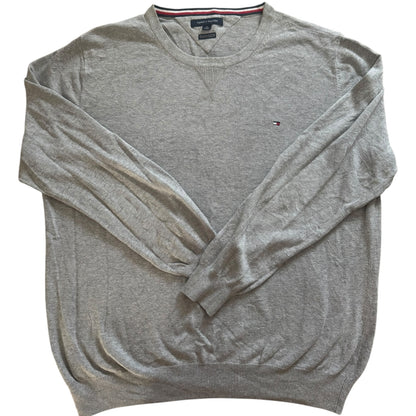 Extra Large Tommy Hilfiger Grey Knitted Jumper