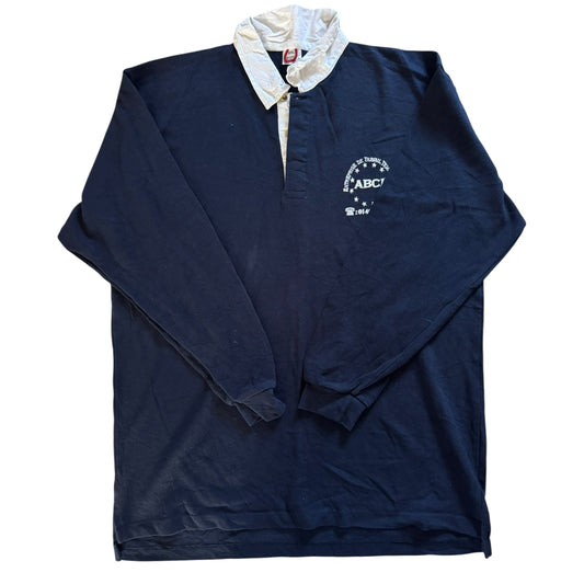 XXL ABCI Navy Rugby Shirt