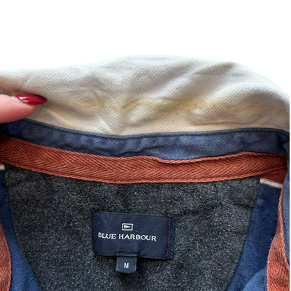 Medium Blue Harbour Navy Rugby Shirt