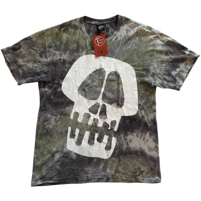Medium Stussy 2000s Skull Camo Graphic T-Shirt