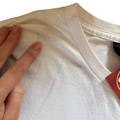 Extra Large Stussy White Graphic T-Shirt