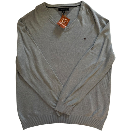 Extra Large Tommy Hilfiger Light Blue Knitted Jumper