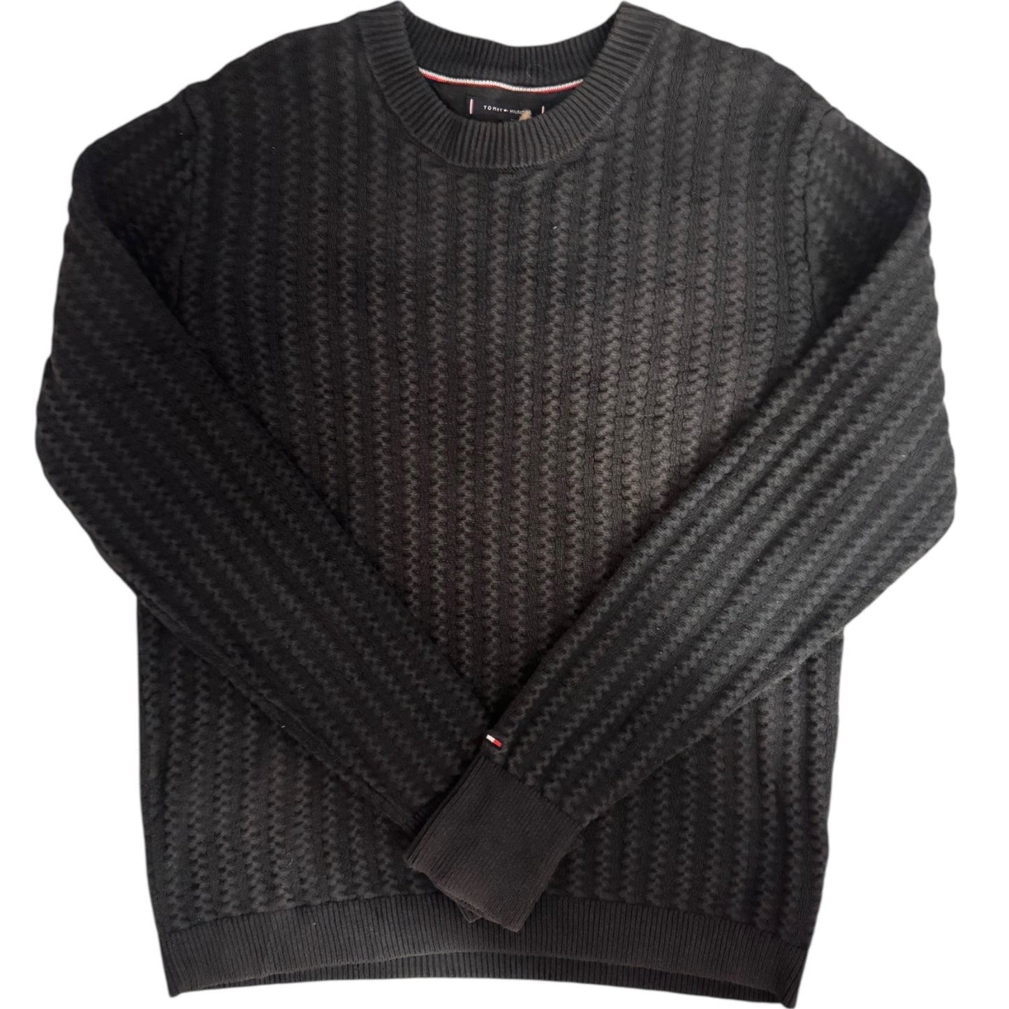 Extra Large Tommy Hilfiger Navy Thick Knitted Jumper