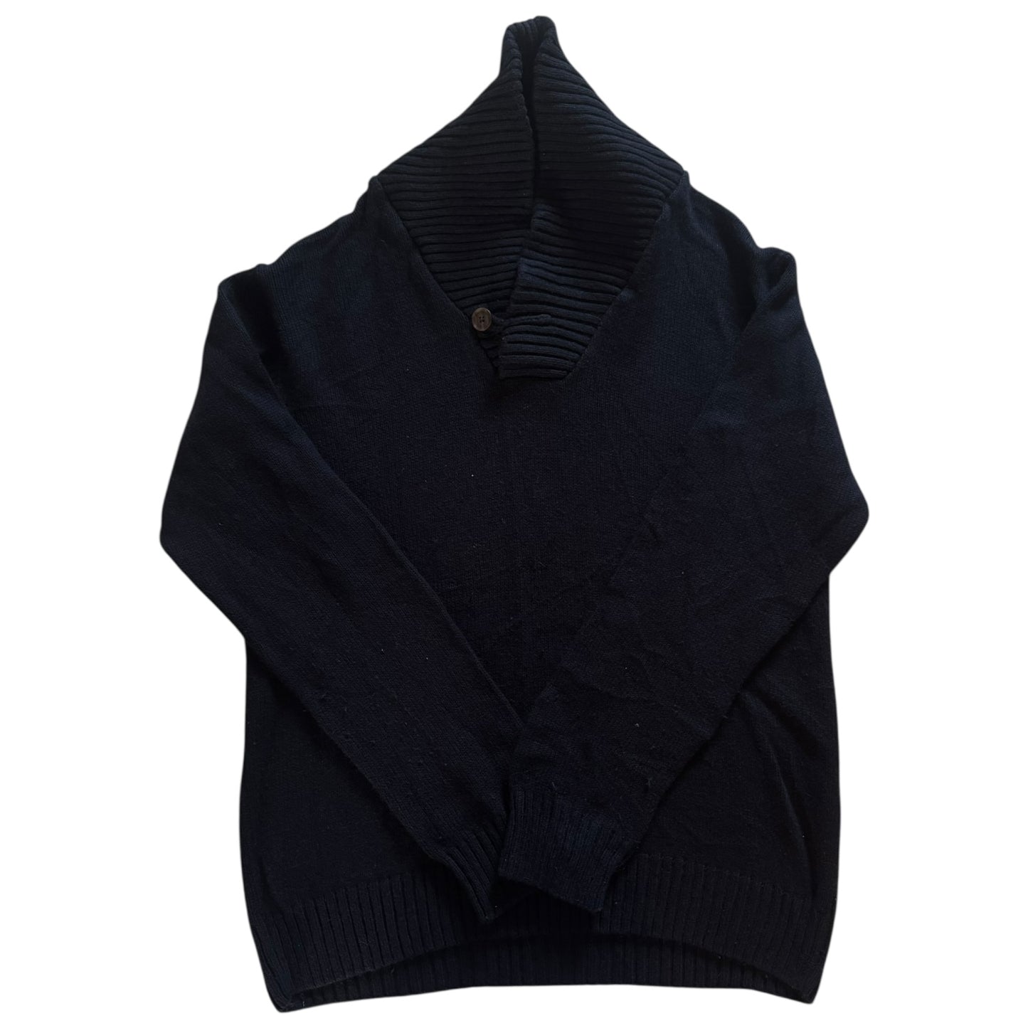 Extra Large Gant Navy Thick Knitted Jumper
