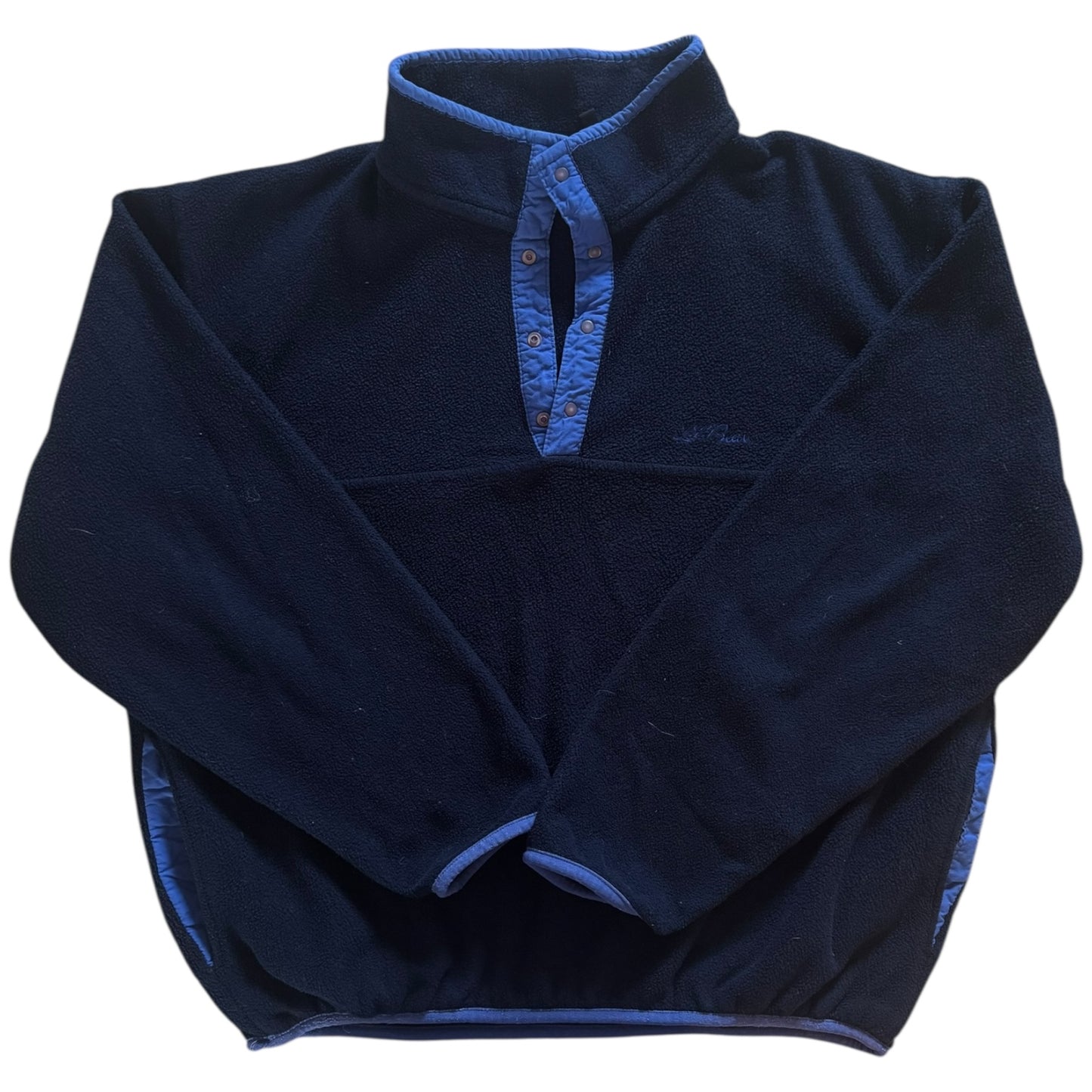 Small L.L.Bean Navy Fleece