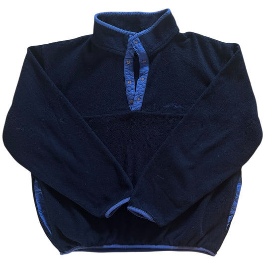 Small L.L.Bean Navy Fleece