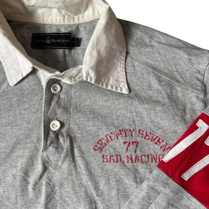 Small Sail Racing Grey Rugby Shirt