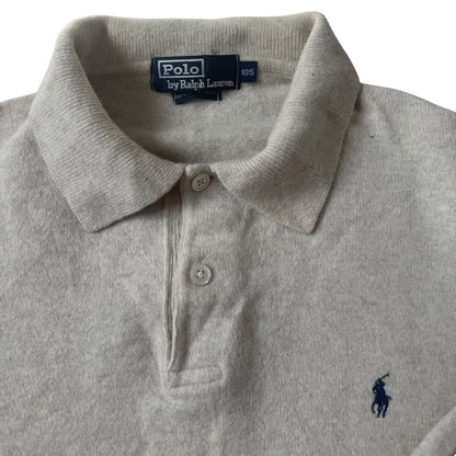 Large Ralph Lauren Cream Wool Jumper