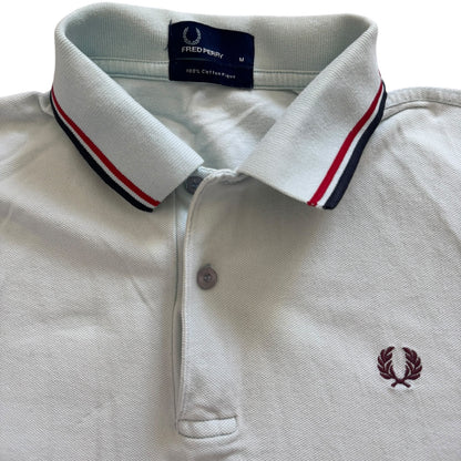 Medium Fred Perry Mint Green Polo Shirt