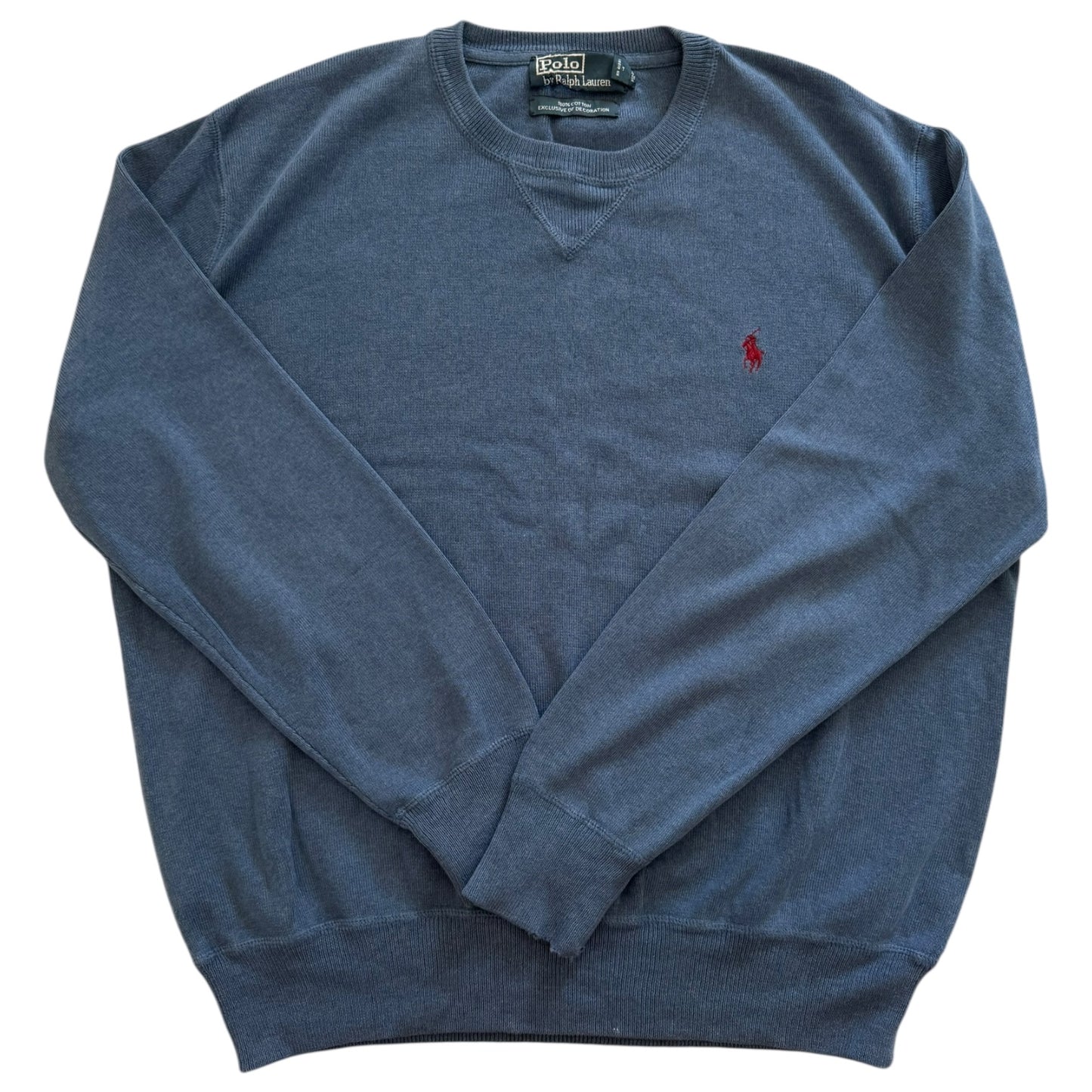 Medium Ralph Lauren Blue Knitted Jumper