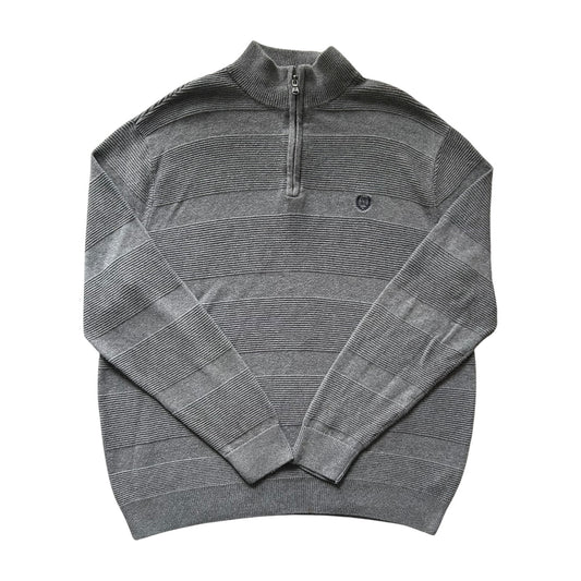 Large Chaps Grey 1/4 Zip