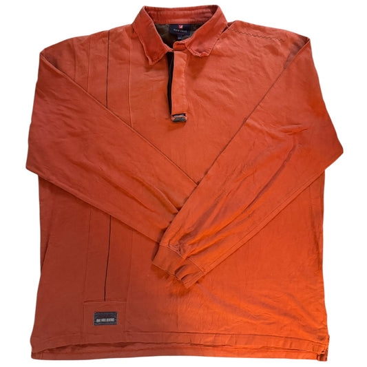 XXL Mike Davis Orange Rugby Shirt