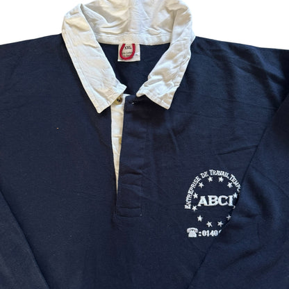 XXL ABCI Navy Rugby Shirt