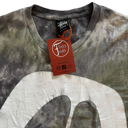 Medium Stussy 2000s Skull Camo Graphic T-Shirt