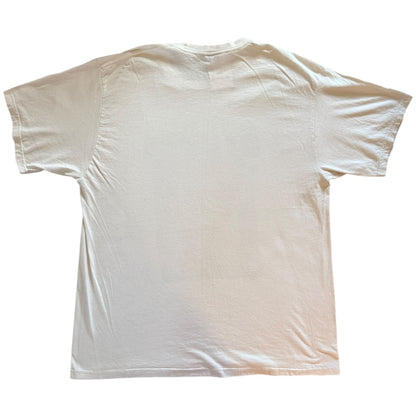 Extra Large Stussy White Graphic T-Shirt