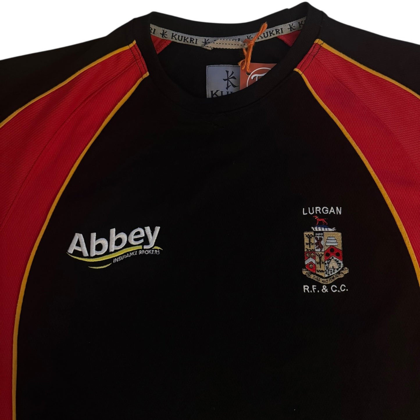 Medium Kukri Red and Black Lurgan Rugby Shirt
