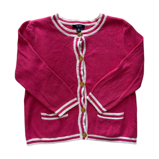 Women's Small Chaps Pink Cardigan