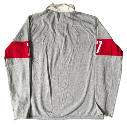 Small Sail Racing Grey Rugby Shirt