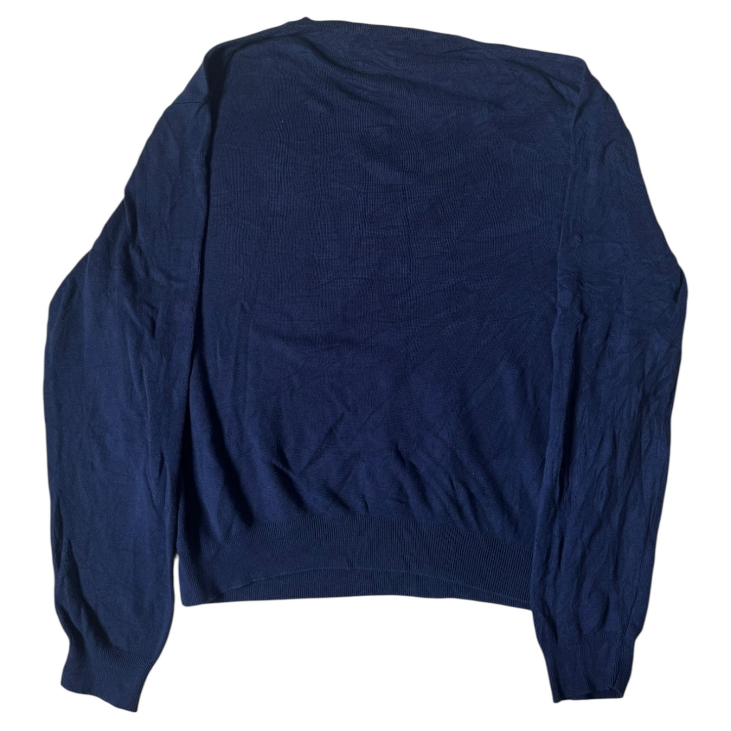 Large Ralph Lauren Navy Knitted Jumper