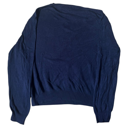 Large Ralph Lauren Navy Knitted Jumper