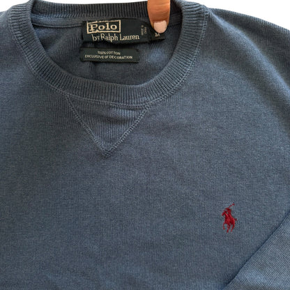 Medium Ralph Lauren Blue Knitted Jumper