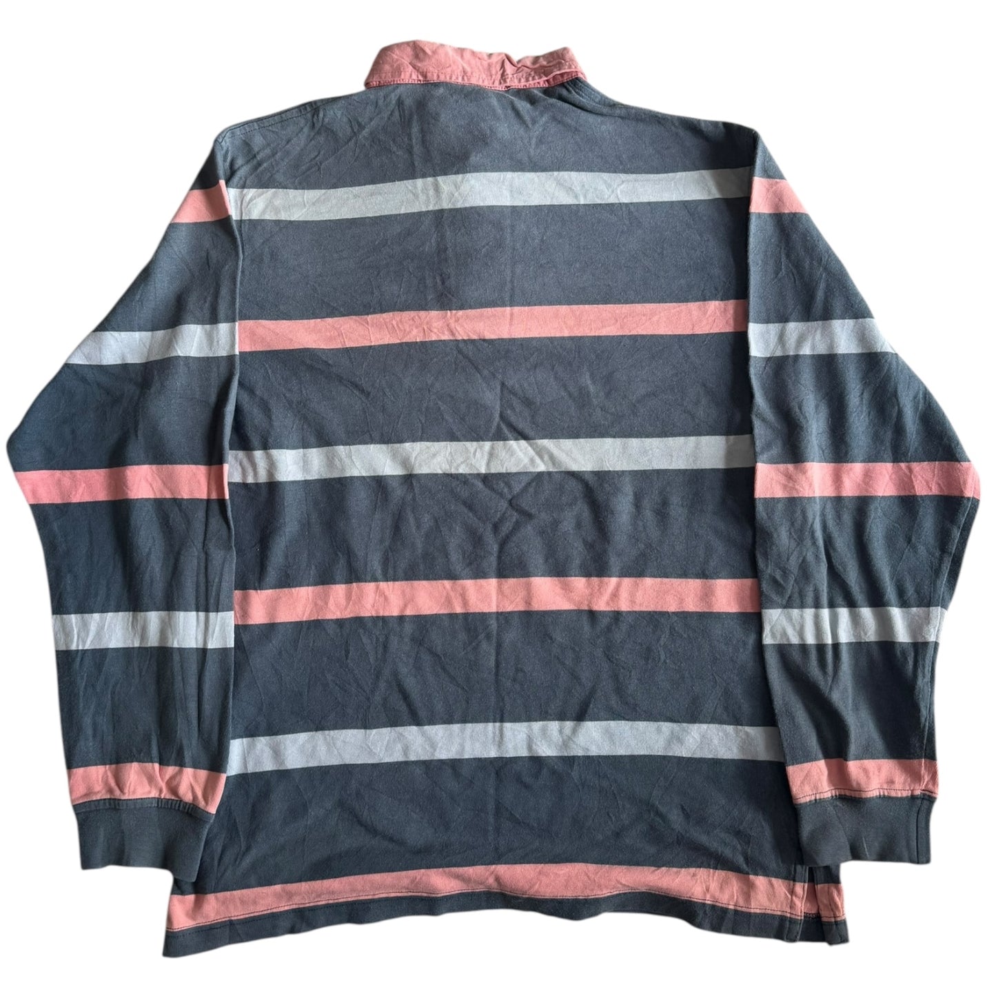 Small Giovanni Galli Blue Striped Rugby Shirt