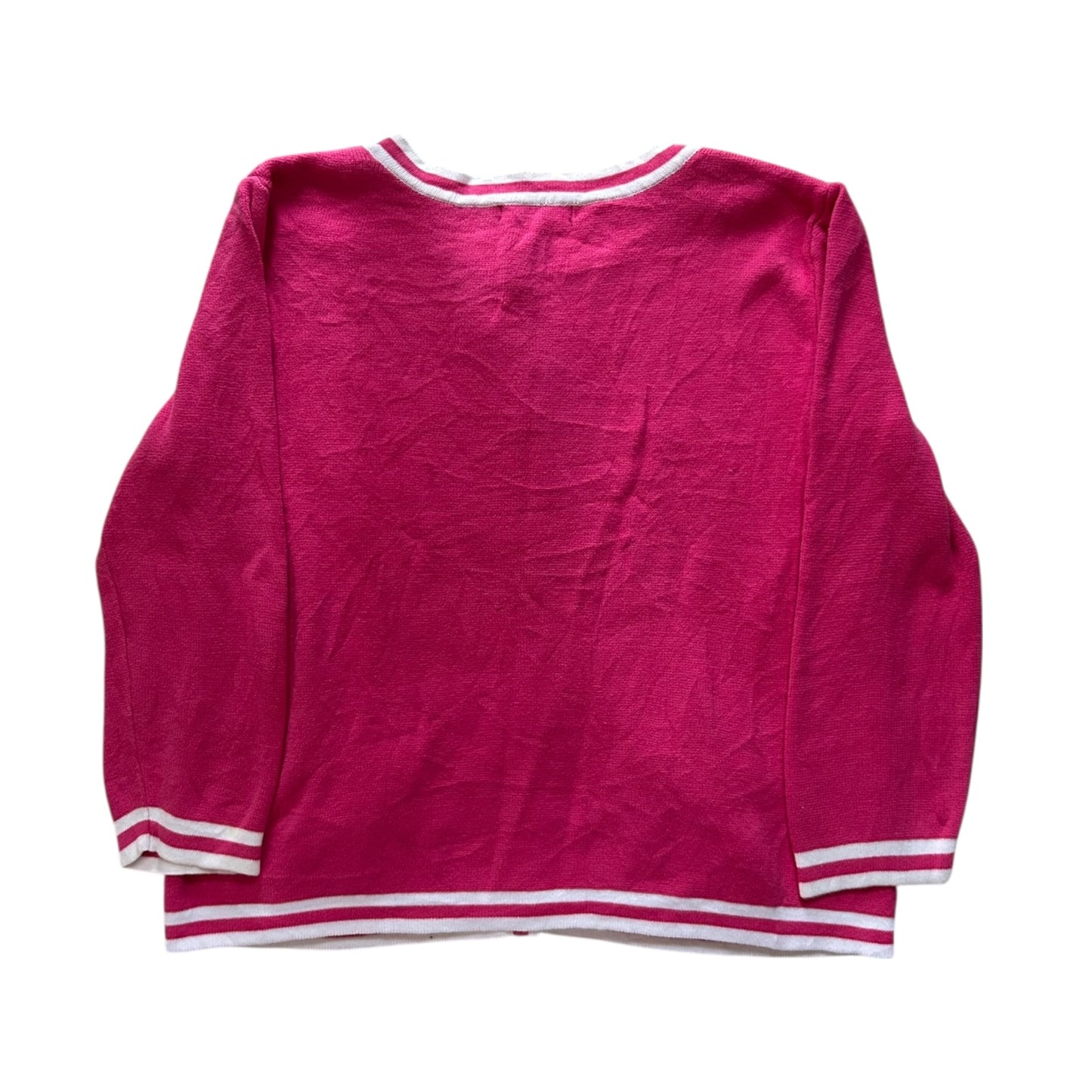 Women's Small Chaps Pink Cardigan