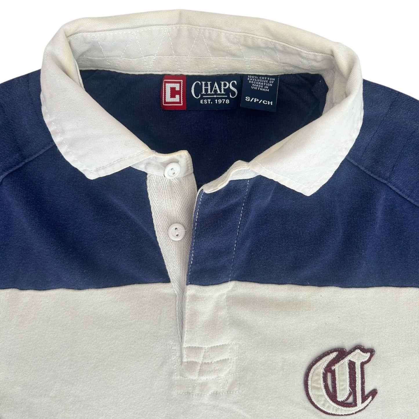 Small Chaps Navy Rugby Shirt