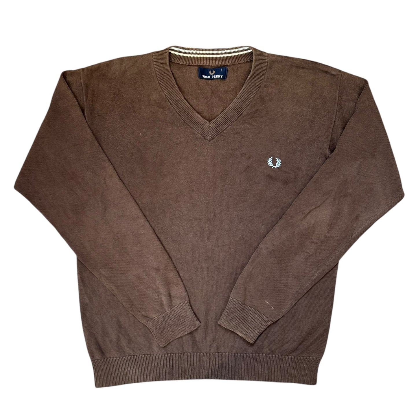Small Fred Perry Brown Sweatshirt