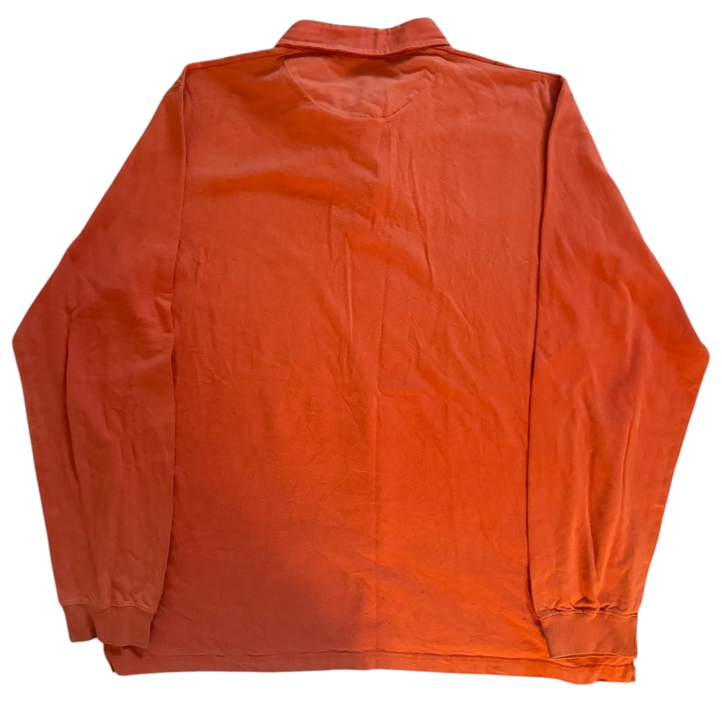 XXL Mike Davis Orange Rugby Shirt