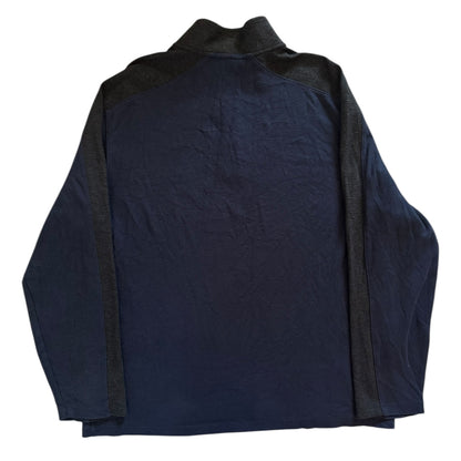 Extra Large Calvin Klein Navy 1/4 Zip Jumper