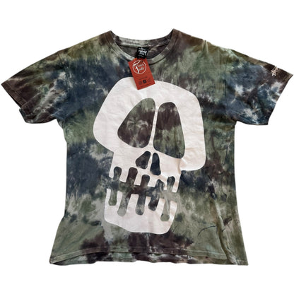 Medium Stussy 2000s Skull Camo Graphic T-Shirt
