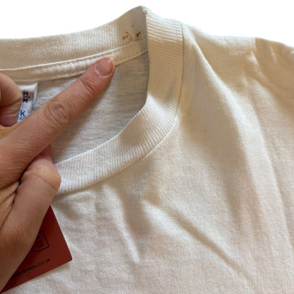 Medium Reebok White Graphic T-Shirt