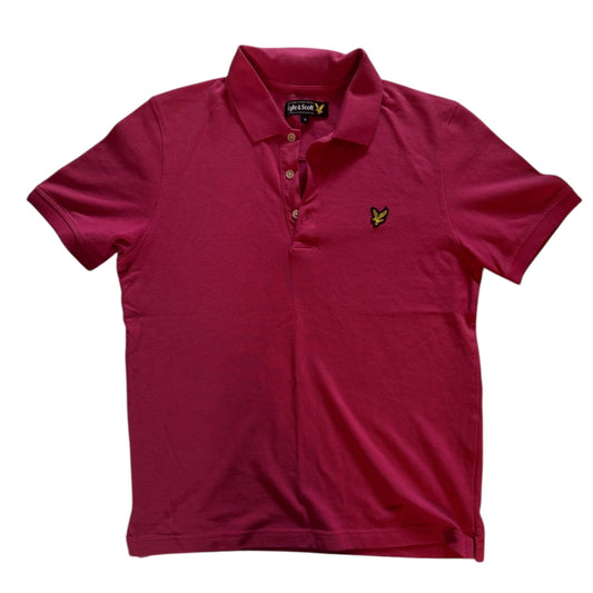 Medium Lyle & Scott Pink Polo Shirt