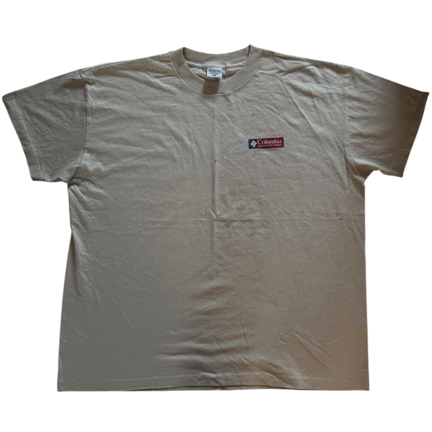 XXL Columbia Beige Fish T-Shirt