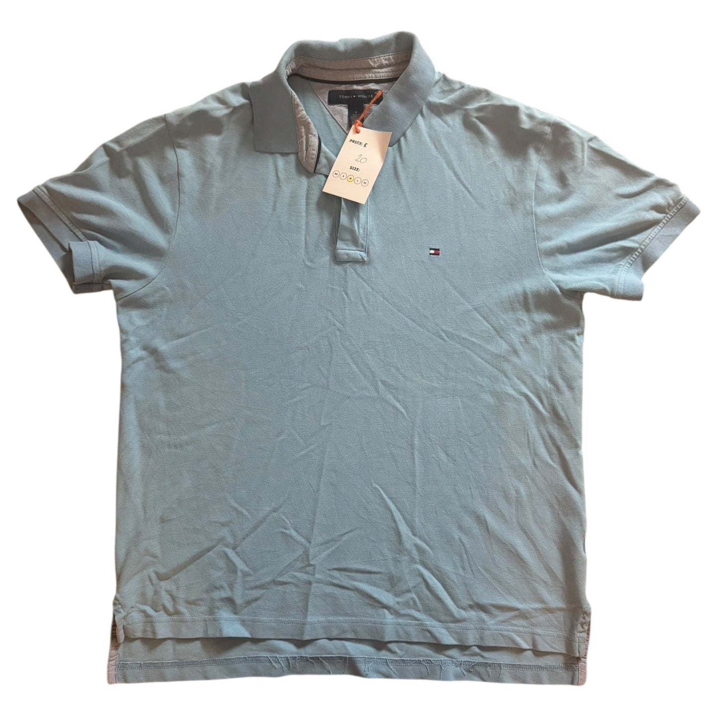 Medium Tommy Hilfiger Blue Polo Shirt