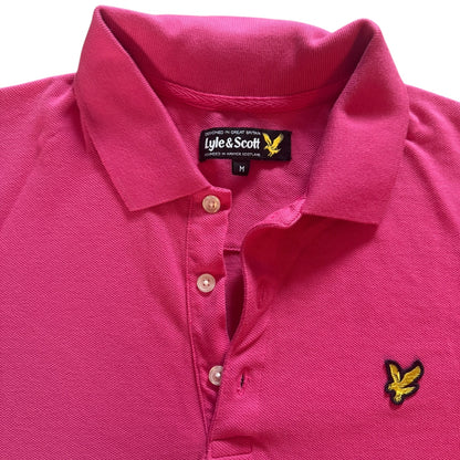 Medium Lyle & Scott Pink Polo Shirt