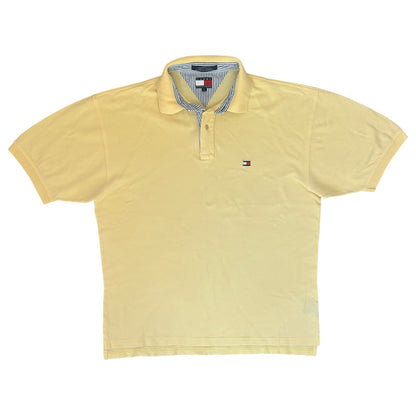 Large Tommy Hilfiger Yellow Polo Shirt