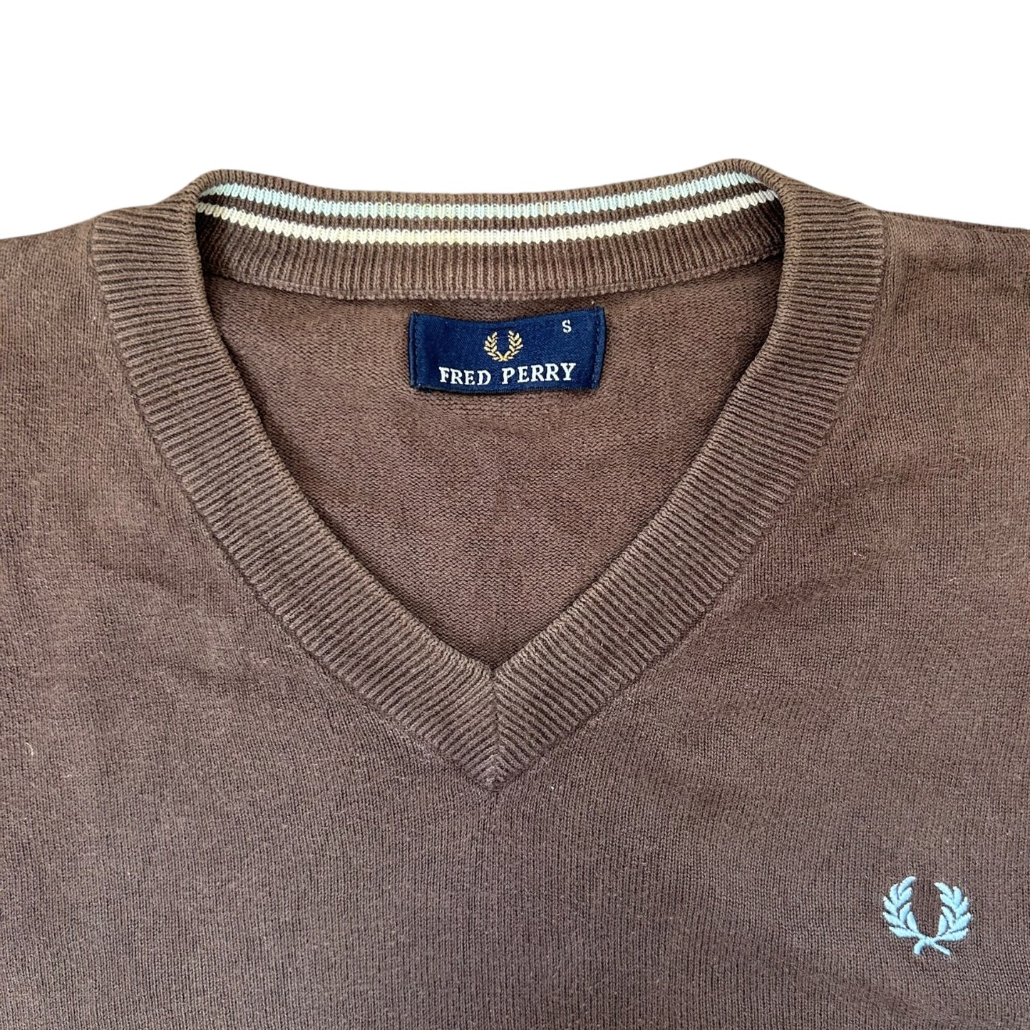 Small Fred Perry Brown Sweatshirt