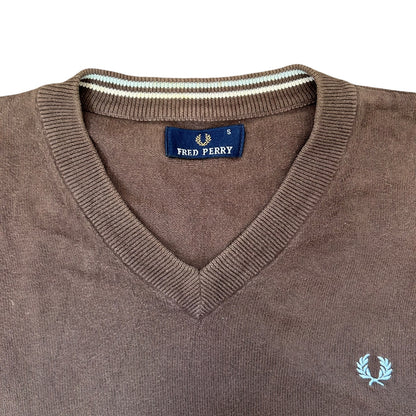 Small Fred Perry Brown Sweatshirt