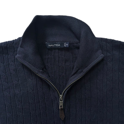 Extra Large Nautica Navy 1/4 Zip