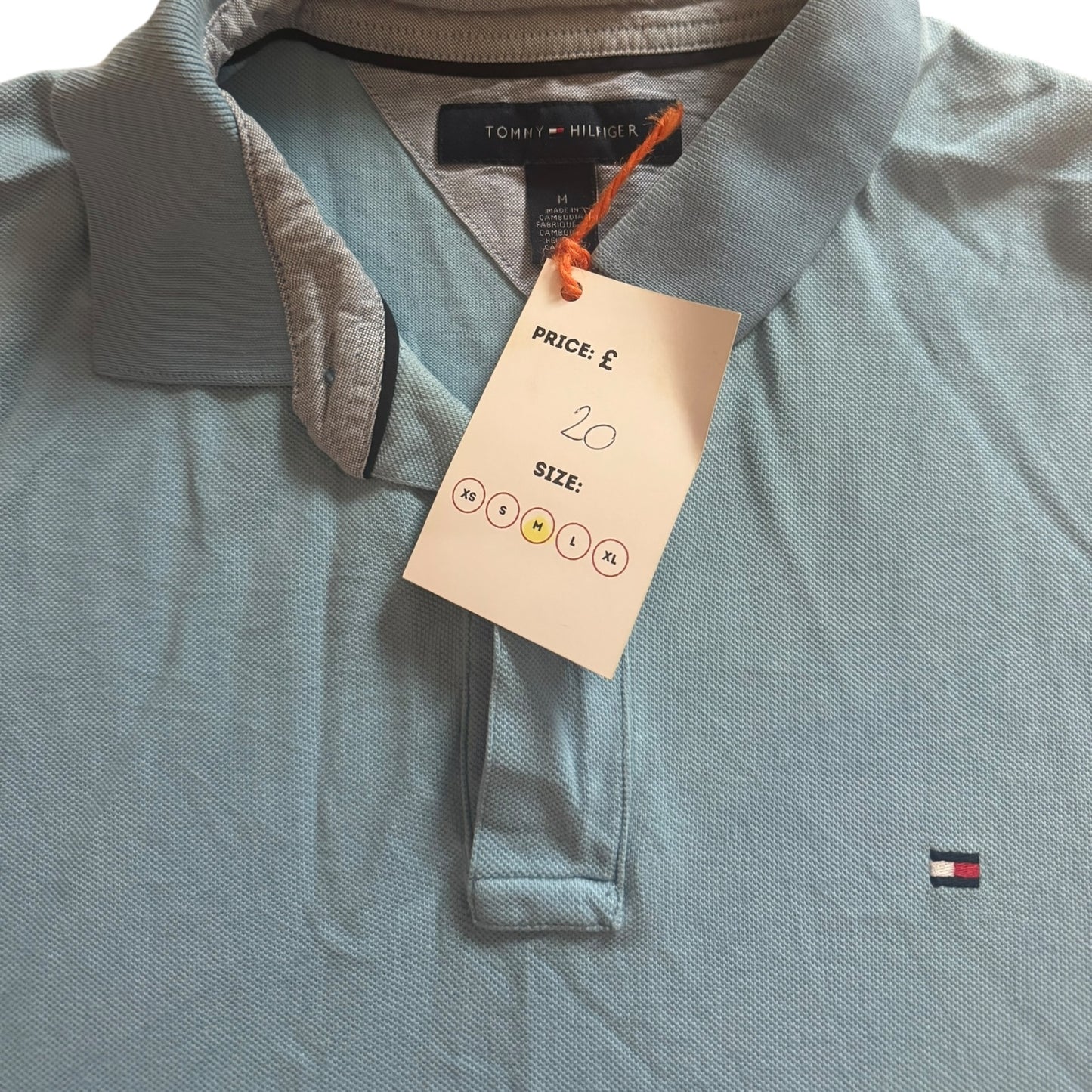 Medium Tommy Hilfiger Blue Polo Shirt