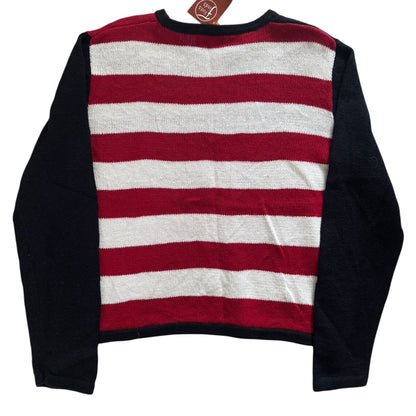 Medium Christopher & Banks Knitted Flag Jumper