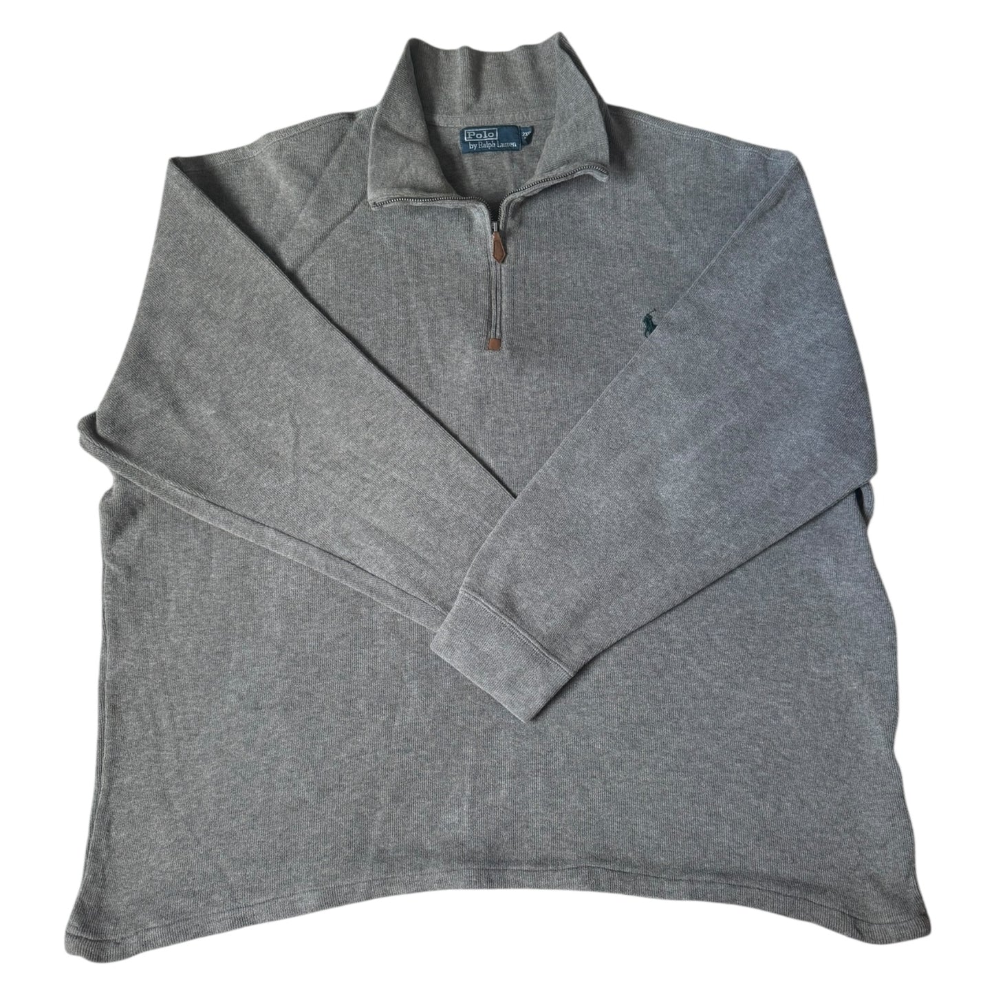 2XL Ralph Lauren Grey 1/4 Zip
