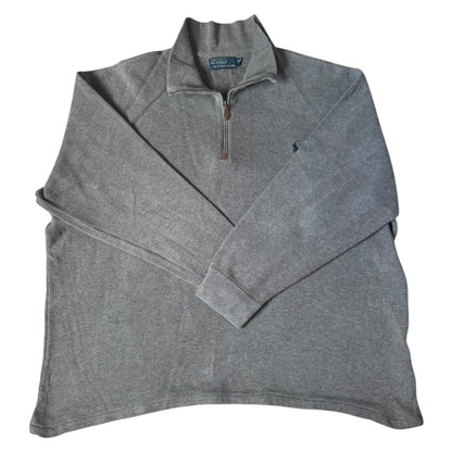 2XL Ralph Lauren Grey 1/4 Zip