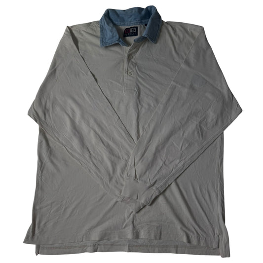 Extra Large Rodrigo Sport Pale Yellow Rugby Shirt