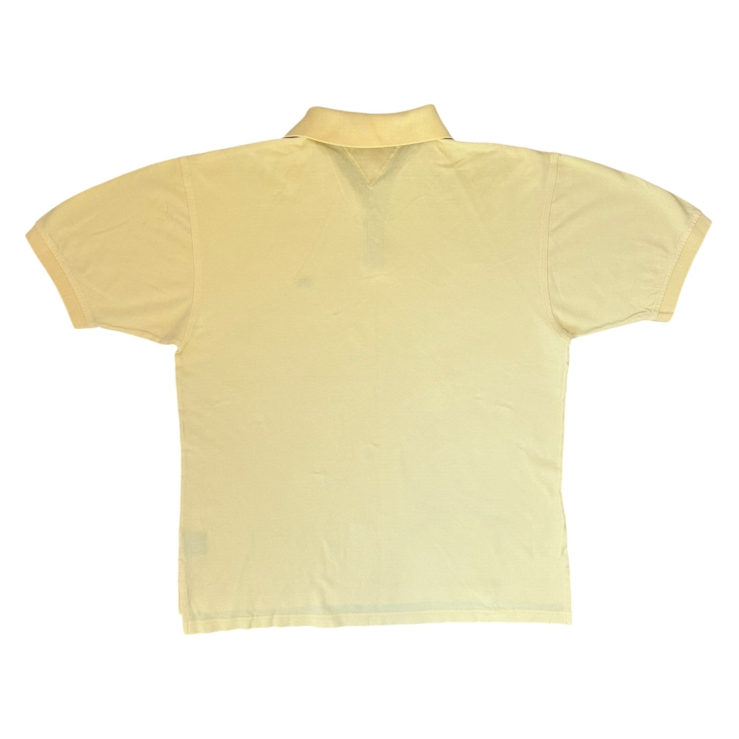 Large Tommy Hilfiger Yellow Polo Shirt