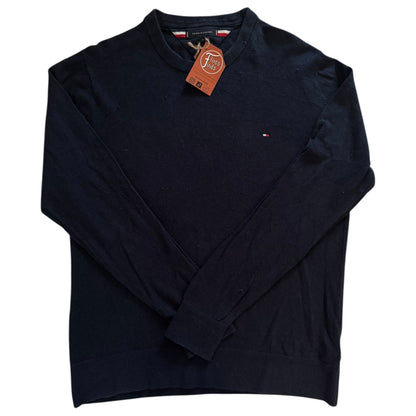 Extra Large Tommy Hilfiger Navy Knitted Jumper