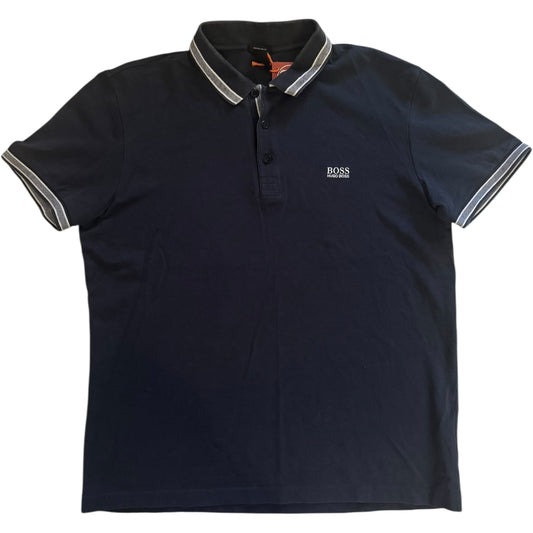 Extra Large Boss Navy Polo Shirt