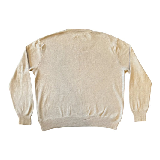 Large Ralph Lauren Beige Sweatshirt